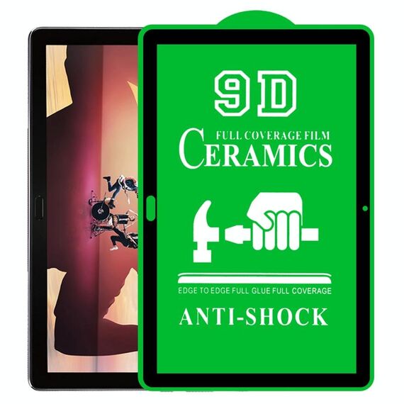 Per Huawei MediaPad M5 Lite 10.1 pollici 9D Full Schermo intero Pellicola in ceramica