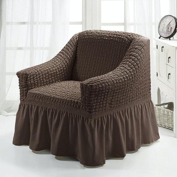Four Seasons Universal Elastic Coverage Covege Skirt Style Style Cover, Dimensioni: Single S 90-140cm (caffè scuro a un colore)