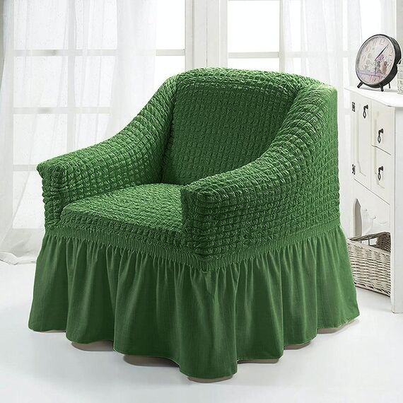 Four Seasons Universal Elastic Coverage Gonna Style Style Style Cover, Dimensioni: single s 90-140cm (verde di lusso a un colore)