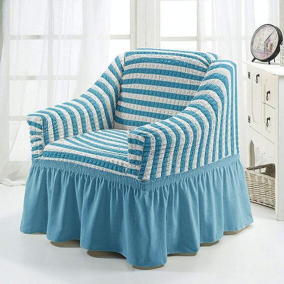 Four Seasons Universal Elastic Coverage Copertura Full Style Style Cover, Dimensioni: Single S 90-140cm (due colori blu)