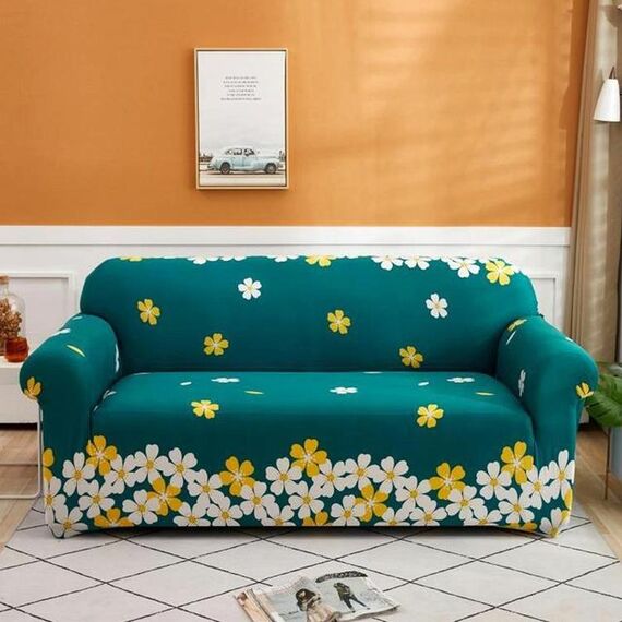Doppio sedile Soggiorno Four Seasons Elastic Copertura completa Sofà antiscivolo Copertura, Dimensioni: 145 x 185 cm (caldo)