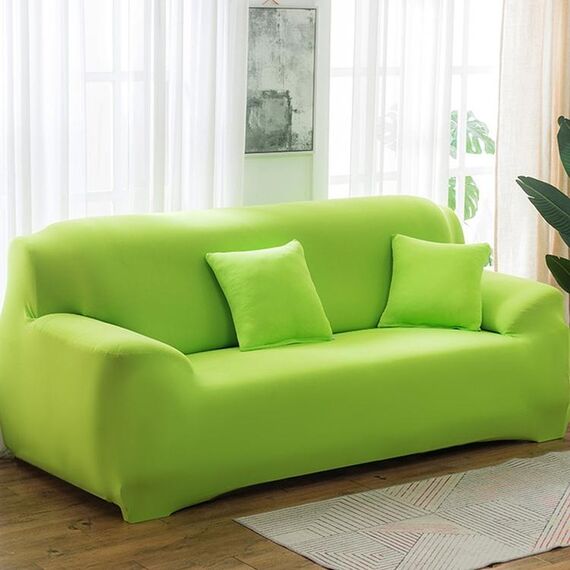 Four Seasons Solid Color Elastic Foull Coverage Cover antiscivolo Cover (verde)