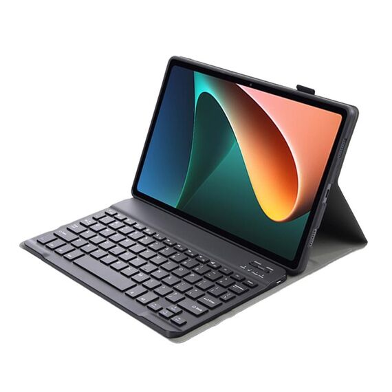 A0n5 Ultra-sottile Caso di pelle TPU TPU TPU Bluetooth con supporto per Xiaomi Pad 5/5 Pro (nero)