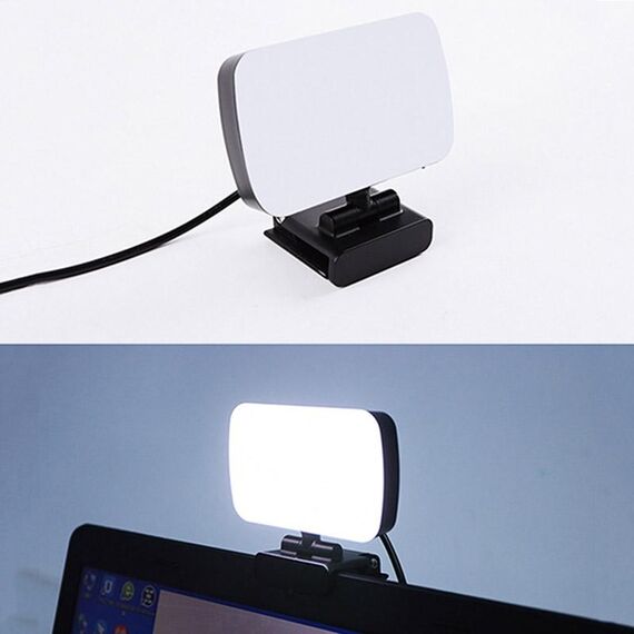 JSK-B1 USB Portable Ten-Level Luminosità regolabile con conferenza dal vivo Desktop Light Light, Temperatura del colore: 3000-6500K