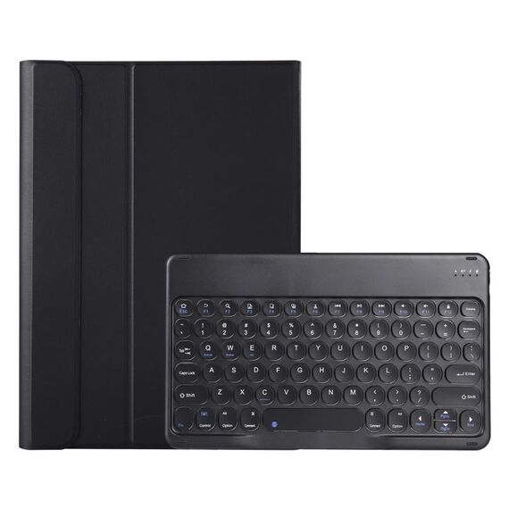 Y0n5 TPU Tablet Case Lambusskin Texture Turno TOURYCAP Tastiera Bluetooth Custodia in pelle con supporto per Xiaomi Pad 5/5 PRO (nero)