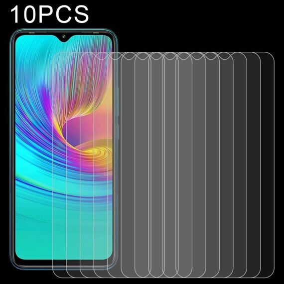 Per INFINIX HOT 9 PLAY 10 PCS 0.26mm 9h 2,5D Pellicola in vetro temperato