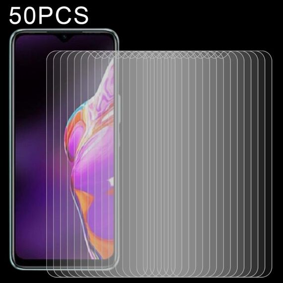 Per infinix hot 10s NFC / HOT 10S 50 PCS 0.26mm 9h 2,5D film in vetro temperato