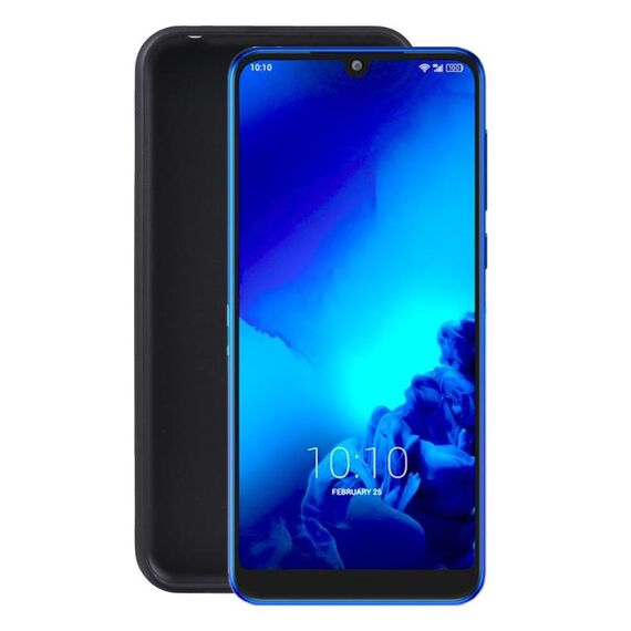 Cassa del telefono TPU per Alcatel 3L (pudding nera)