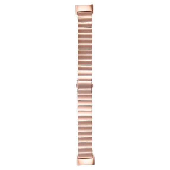 Per la carica Fitbit 5 cinturino in acciaio a cinque talloni cinturino in acciaio (oro rosa)