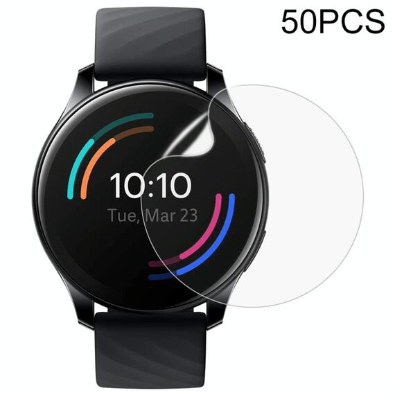 Per OnePlus Watch 50 PCS Soft Hydrogel Film Protector dello schermo dell'orologio