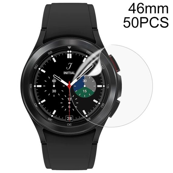 Per Samsung Galaxy Watch4 Classic 46mm 50 PCS Soft Hydrogel Film Protector dello schermo dell'orologio