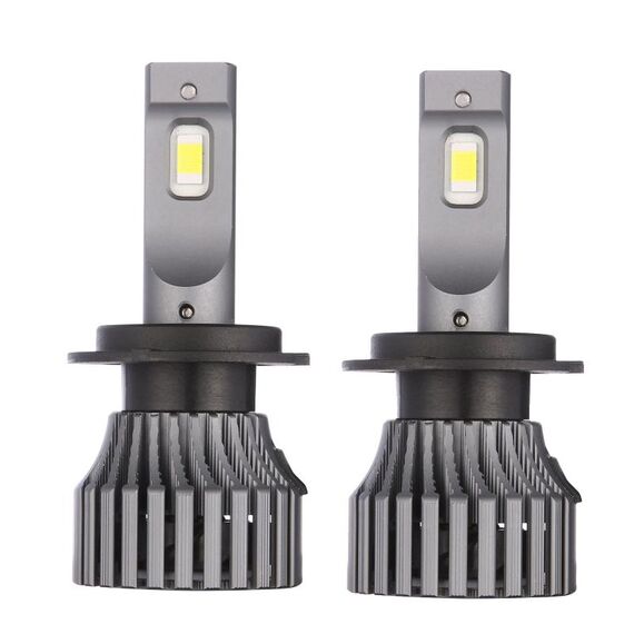 1 paio G8 Plus H7 DC9-16V / 30W / 8000LM / 6000K IP67 auto LED 3570 Lampada perline perline (luce bianca)