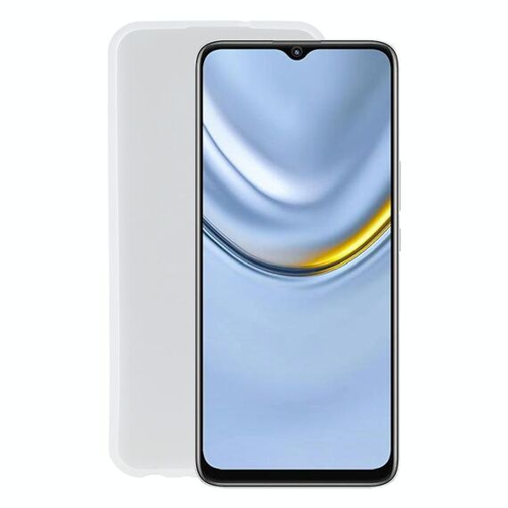 Custodia per telefoni TPU per Huawei Honor Play 20 (Bianco smerigliato)