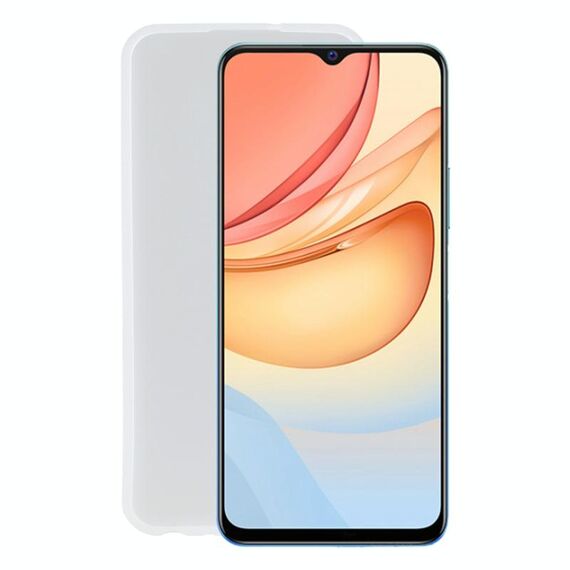 Cassa del telefono TPU per vivo y53s (opaco bianco)