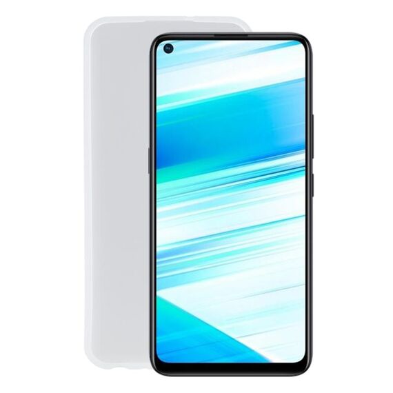 Cassa del telefono TPU per vivo z5x (opaco bianco)