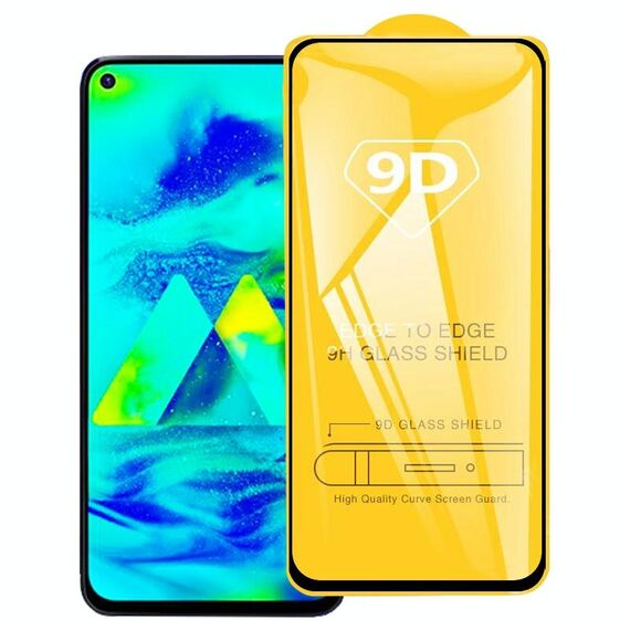 Film in vetro temperato a schermo intero 9D per Samsung Galaxy M40S