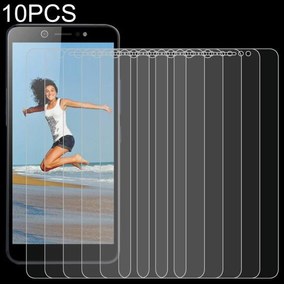 10 pz 0.26mm 9h Film in vetro temperato per infinix itel A44