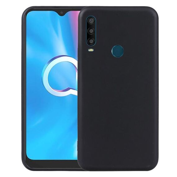 Cassa del telefono TPU per Alcatel 1SE 2020 (nero)