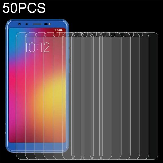 Pellicola di vetro temperato da 50 pezzi 0.26mm 9h 2.5D per Lenovo K9