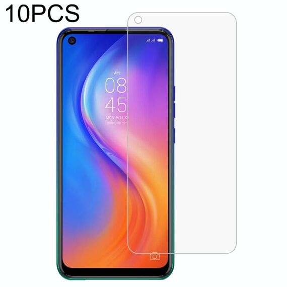 10 pz 0.26mm 9h Film in vetro temperato per Tecno Spark 5 Pro
