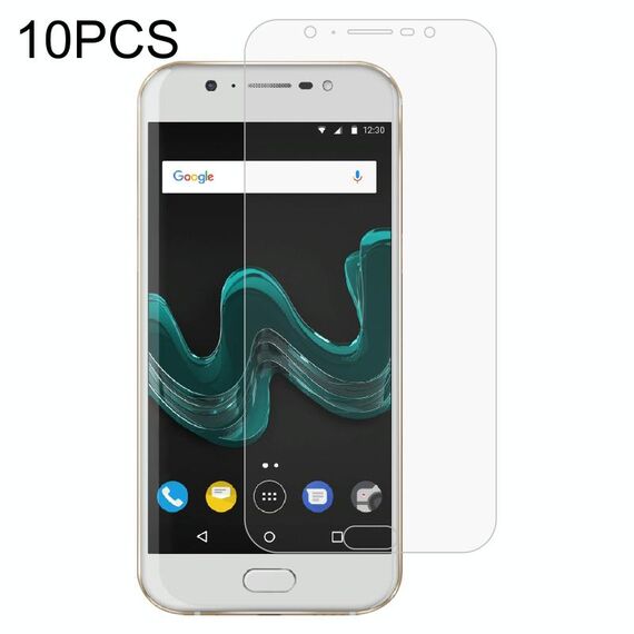 Pellicola di vetro temperato da 10 pezzi 0.26mm 9h 2.5D per wiko wim