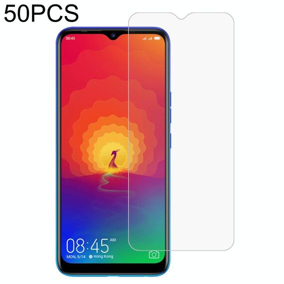 Film di vetro temperato da 50 pezzi 0.26mm 9h 2.5D per Tecno Spark 4