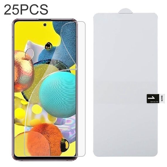 25 PCS Pellicola di idrogel a prova di esplosione a prova di protezione a schermo intero per Samsung Galaxy A53