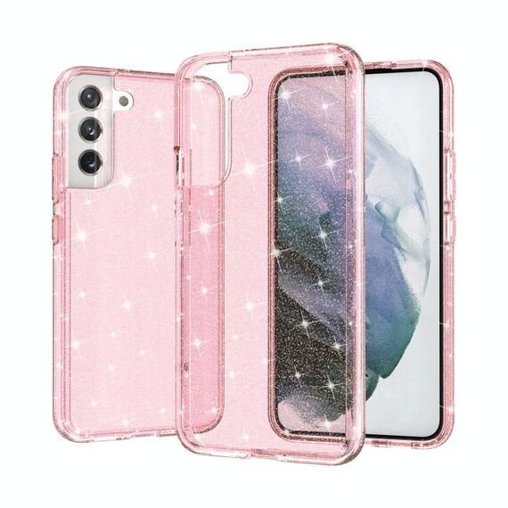 Per Samsung Galaxy S22 5G Tornatore antiurto antiurto in polvere con polvere protettiva (rosa)