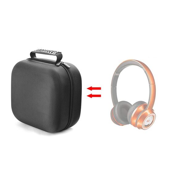 Per il monster N-Tune Headset Decollo protettivo sacchetto di stoccaggio (nero)