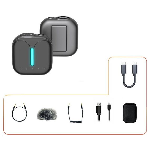 Microfono wireless a cancellazione del rumore professionale all'aperto Type-C
