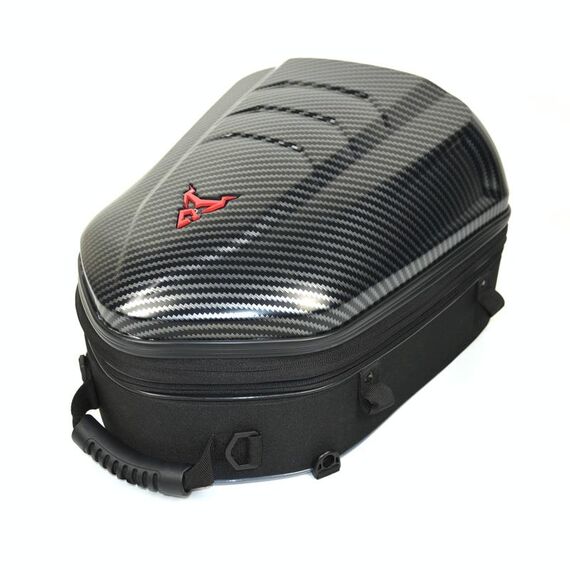 MotoCentric 11-MC-0113 Borsa per sedili posteriori moto da equitazione all'aperto (rosso)