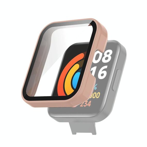 Per Xiaomi Redmi Watch 2 Lite Windows versione PC + custodia protettiva per orologio in vetro temperato (fiore di ciliegio rosa)