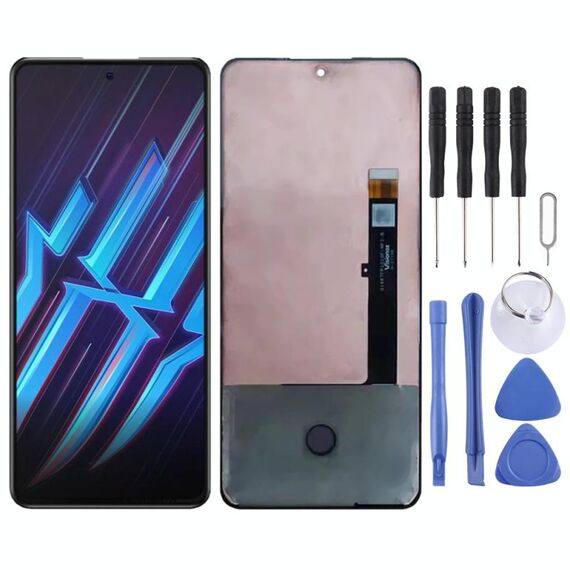Schermo LCD AMOLED originale per ZTE Nubia Red Magic 6R NX666J con digitalizzatore assemblaggio completo (nero)