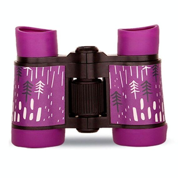 Accoglienza del telescopio del telescopio del telescopio del telescopio 4x30 binocolo per bambini (stagione della pioggia viola)