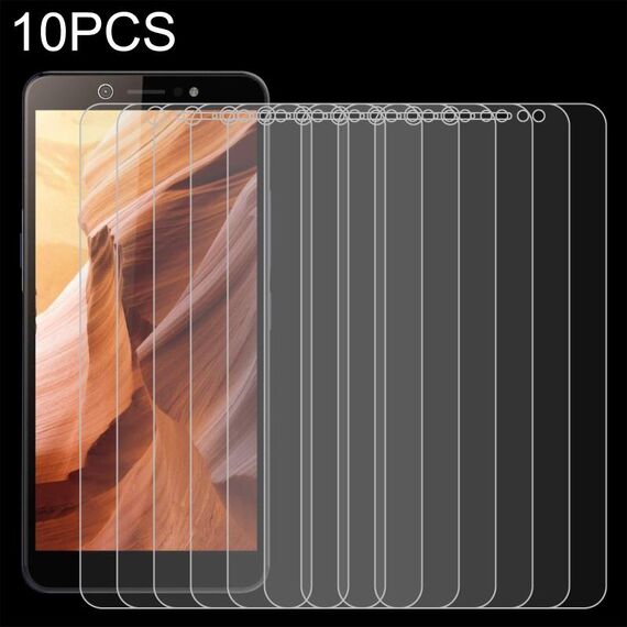 Film in vetro temperato da 10 pezzi 0.26mm 9h 2.5D per ITEL A44