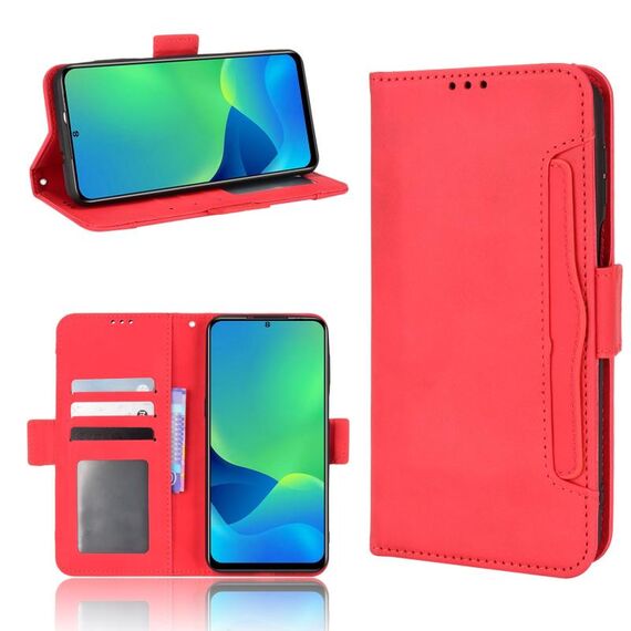 Per Ulefone Nota 13p Skin Feel Case del telefono in pelle del vitello (rosso)