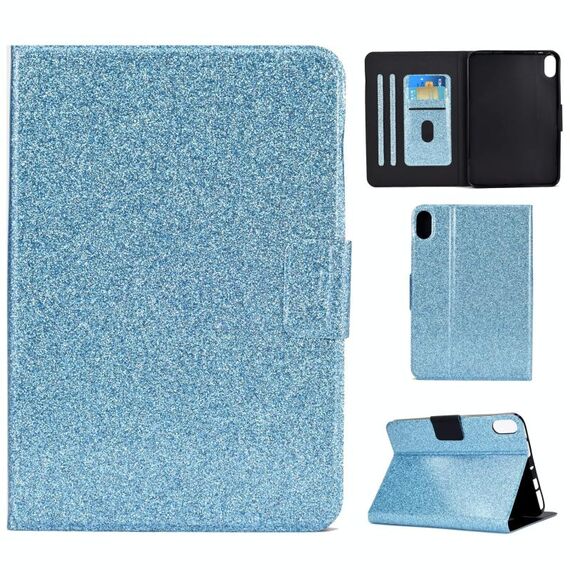 Per Lenovo Legion Y700 Vernice Vernice in polvere Smart Leather Case Tablet (Blu)