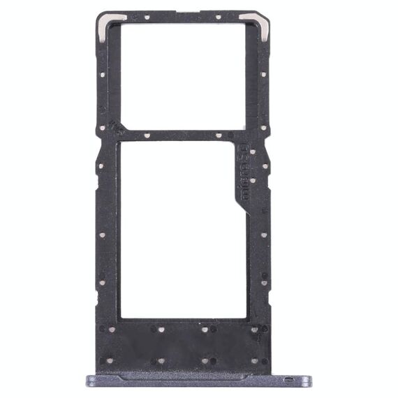 Vassoio della scheda SIM + vassoio della scheda micro SD per Samsung Galaxy Tab A7 Lite SM-T225 (nero)