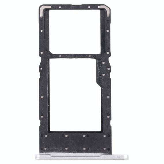 Vassoio della scheda SIM + vassoio della scheda micro SD per Samsung Galaxy Tab A7 Lite SM-T225 (Argento)