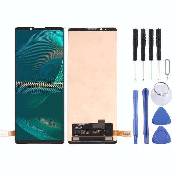 Schermo LCD OLED originale per Sony Xperia 5 III con digitalizzatore assemblaggio completo