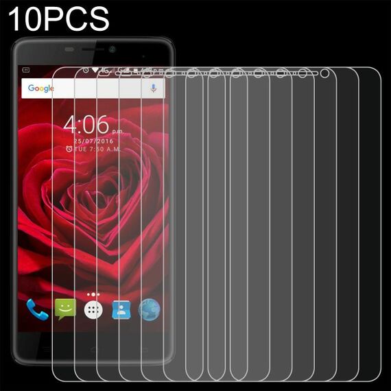 10 pz 0.26mm 9h 2,5D film in vetro temperato per cubot max