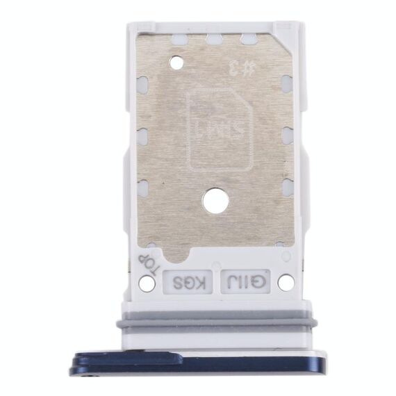Per Samsung Galaxy S21 FE 5G SM-G990B Vassoio per scheda SIM originale + Vassoio per scheda SIM (blu)