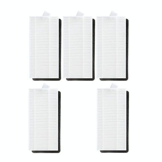Per Ecovacs Sweeper DN620 / DN621 /BFD-WSQ / N79 / N79S / 500 Filtro Hypa da 5 pezzi