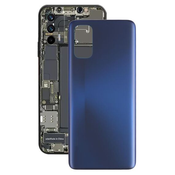 Per OPPO Realme 7 Pro Cover posteriore della batteria (blu)