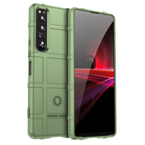 Per Sony Xperia 1 IV Copertura integrale Antiurto antiurto TPU (verde)