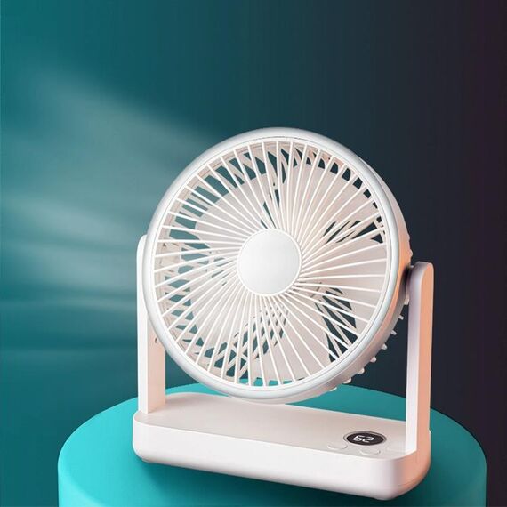 F701 Freniera elettrica desktop con display LED (bianco)