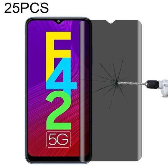 25 pezzi Film vetrosa antim-debita completa per Samsung Galaxy F42 5G