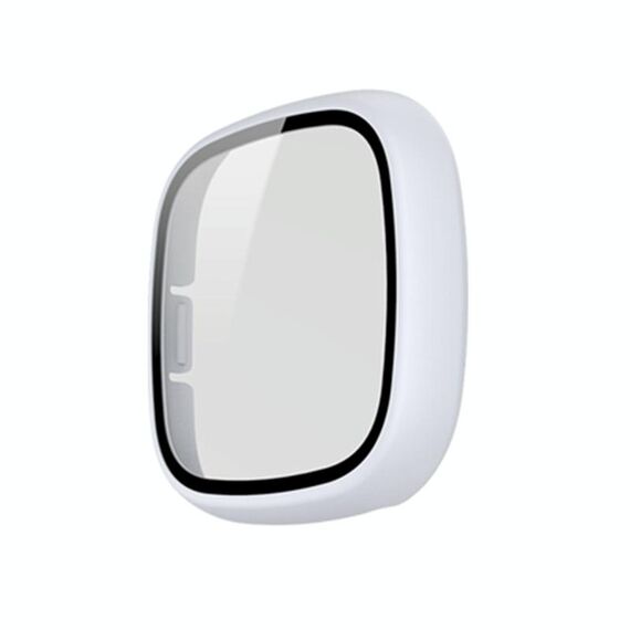 Per Fitbit Versa 3 / Versa / Sense Glassato Glass Glass Glass (White)