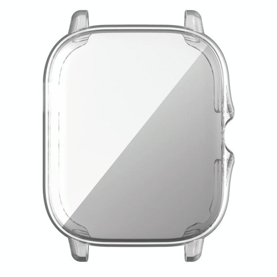 Per Amazfit GTS 3 Custodia per orologio galvanica in TPU a copertura totale (trasparente)