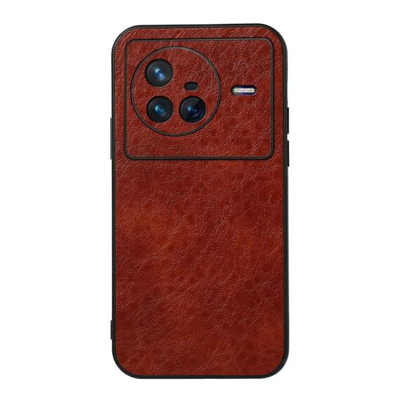 Per Vivo X80 Crazy Horse Texture PU PELLE PELLE Custodia (Brown)